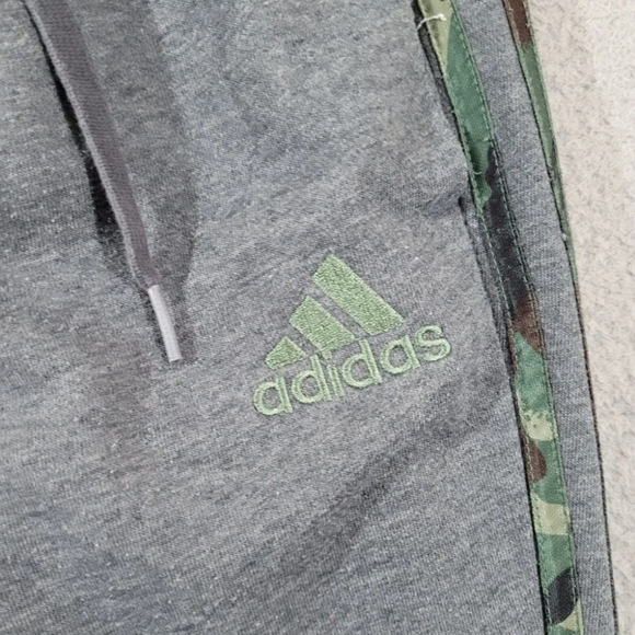 Adidas Grey Joggers - Picture 3 of 9